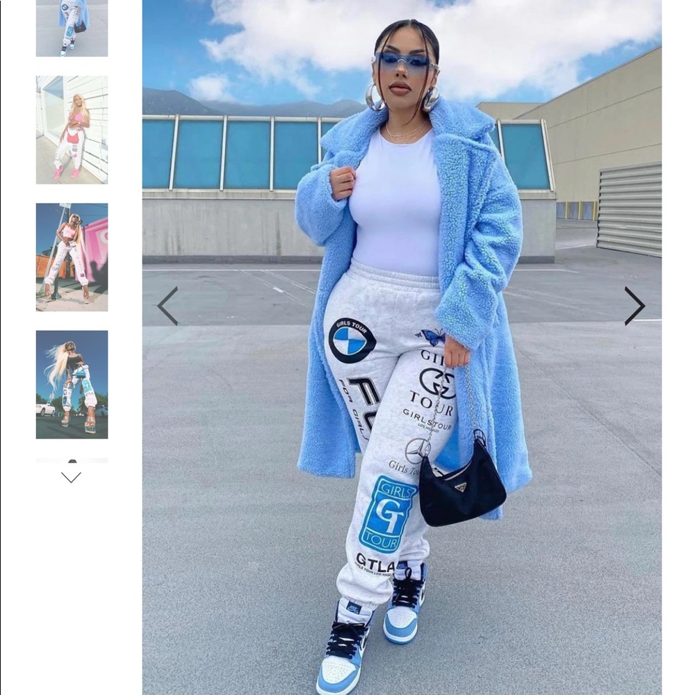 Girls Tour Designer Logo Sweats